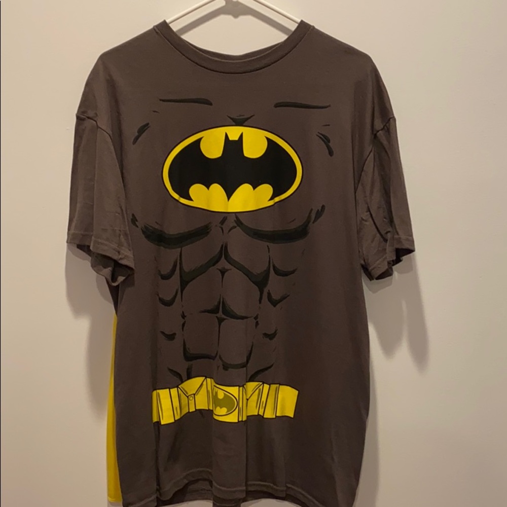Batman Shirt with Detachable Cape